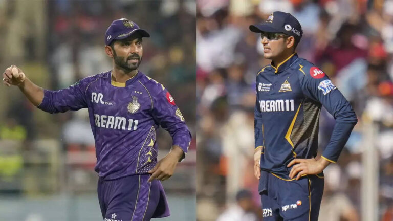 KKR vs GT Live Score, IPL 2025: Kolkata Knight Riders seek revival against table-toppers Gujarat Titans