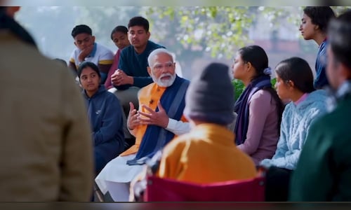 Pariksha Pe Charcha 2025: PM Modi interacts with students, encourages them to overcome exam stress