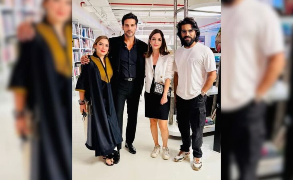 Ram Charan Visits Sussanne Khan’s Hyderabad Store. See Pics