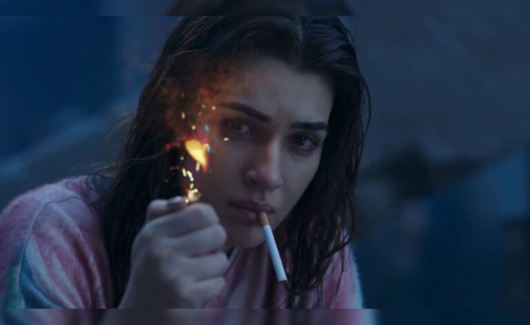 Kriti Sanon Spotted Shooting In Her Hometown Delhi For Aanand L Rai’s Tere Ishk Mein