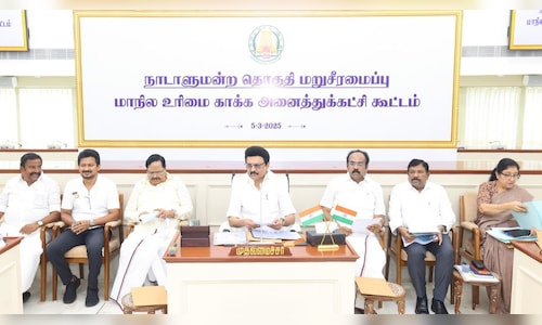 Tamil Nadu’s political parties oppose Centre’s delimitation plan