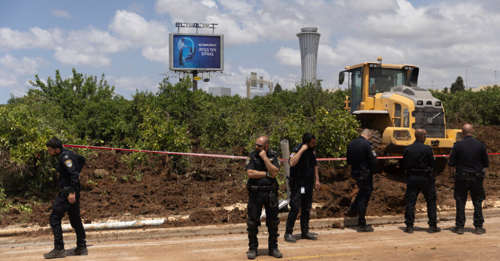 Israel Bombs Yemeni Port City After Houthi Missile Struck Near Tel Aviv Airport