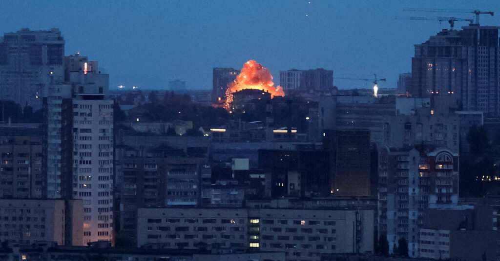 Russia and Ukraine Trade Strikes Before Moscow’s Victory Day Parade