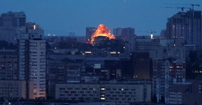 Russia and Ukraine Trade Strikes Before Moscow’s Victory Day Parade