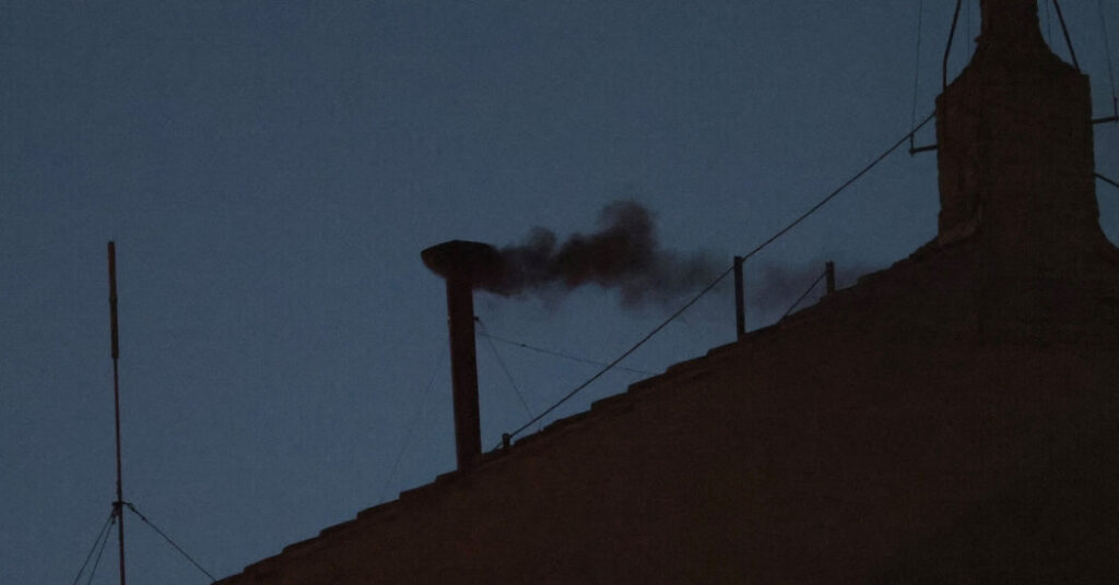 Live Updates: No Pope Elected on Cardinals’ First Vote