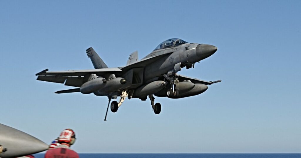 Second U.S. Navy Jet in 2 Weeks Is Lost Off the U.S.S. Truman