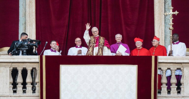 The Moment Pope Leo XIV Emerged on the Balcony