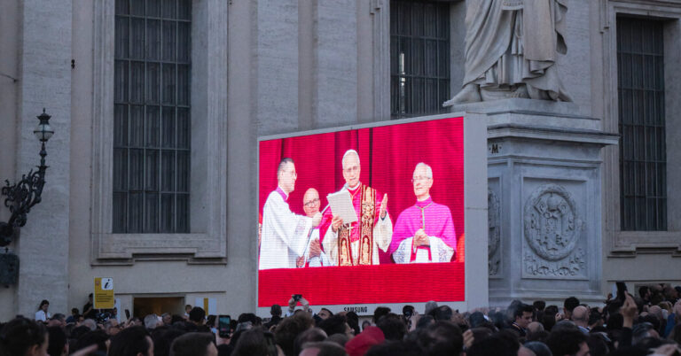 Read the Full Transcript of Pope Leo XIV’s First Speech