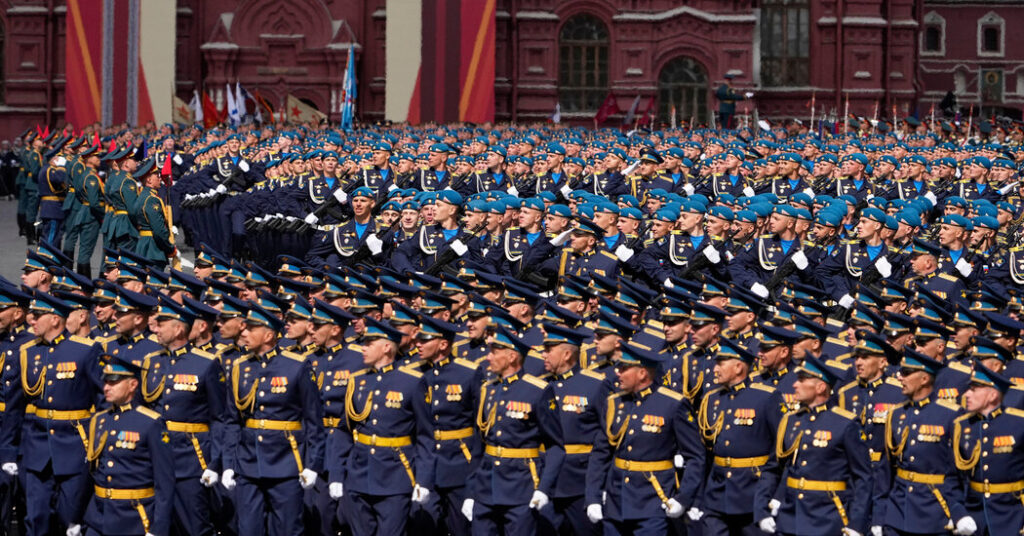 Putin Enlists Russian Pride for War in Ukraine During Moscow Parade