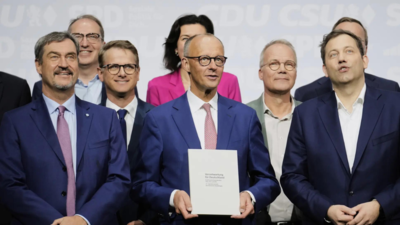 German coalition deal signed on eve of Merz govt launch | World News