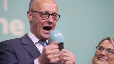 Germany’s Friedrich Merz falls short of majority in first vote to become chancellor