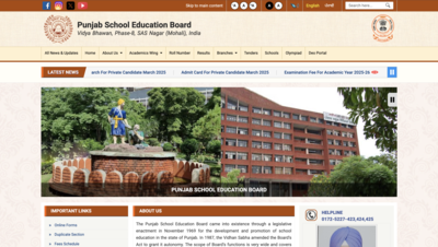 PSEB Results 2025 Date and Time: How to Check Punjab Board 10th and 12th Result at pseb.ac.in