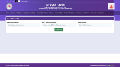 AP ECET Answer Key 2025 Released: Submit Challenges by This Date