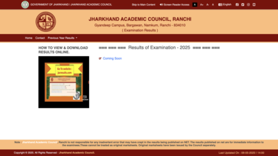 JAC Results 2025 Date and Time: How to Check Jharkhand Board 10th and 12th Result at jacresults.com
