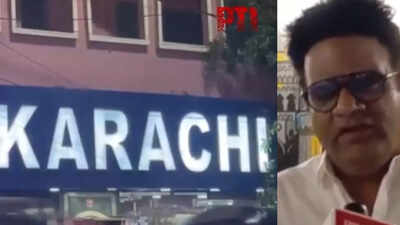 ‘Not a Pakistani brand’: Protest erupts against Karachi Bakery in Hyderabad | Hyderabad News