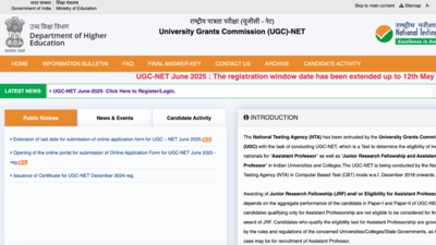NTA extends application deadline for UGC NET June 2025, issues revised schedule: Check official notification here
