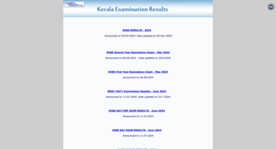 Kerala SSLC Results 2025: Check list of fake vs. official websites to download marks memo online