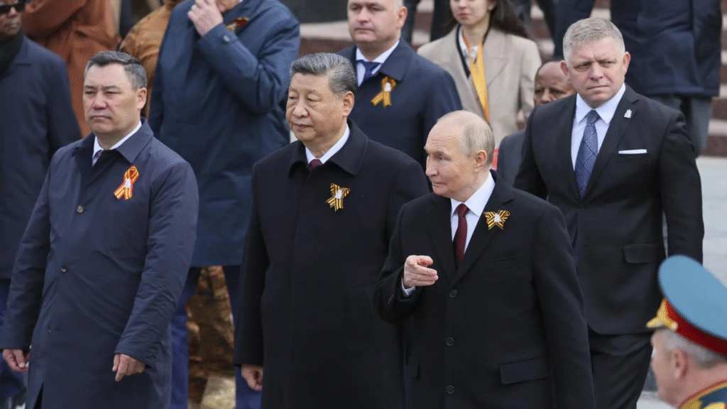 ​In photos: Putin hosts Xi, other world leaders as Russia marks Victory Day in grand parade​