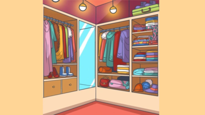 Optical Illusion: Only a visual ninja can spot a camera in this wardrobe