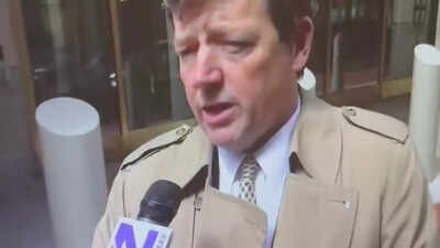 Woman walking her dog spits on Ed Martin in wild video. No one knows who she is