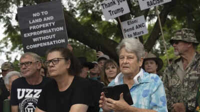 South Africa pushes back against Trump’s plan to resettle white Afrikaners in US over alleged persecution