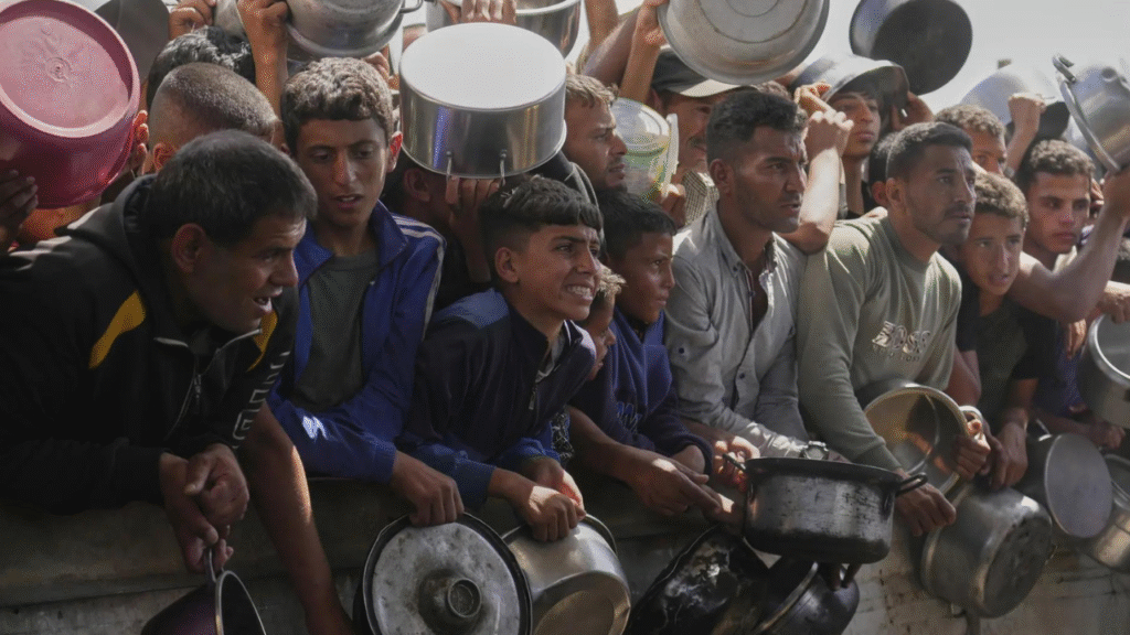 Scenes of despair: Gaza starves amid aid crisis