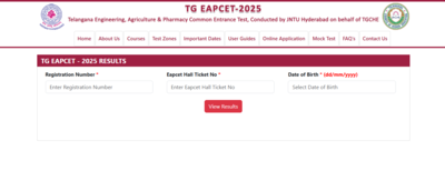 TG EAPCET results 2025 declared: Direct link to download scorecards, toppers list here