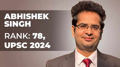 UPSC 2024: After three failures, Abhishek Singh fought back to finish 78th in his 4th attempt