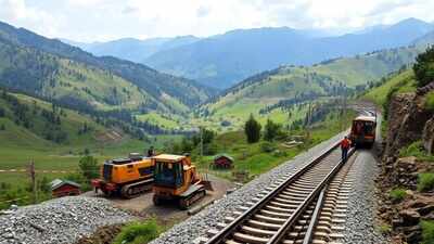 Indian Railways gives green signal for survey for new railway line linking Melli to Dentam in Sikkim