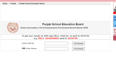 Punjab Board Class 12th result 2025 released at pseab.ac.in with 91% pass rate: Direct link to download scorecards here