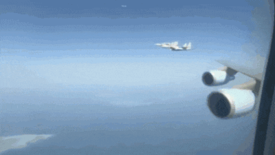 Watch: Lavish welcome for Donald Trump in Qatar with F-15 jets and Cybertruck motorcade