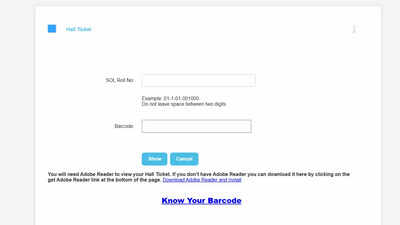 DU SOL admit card 2025 for UG and PG students at sol.du.ac.in: Direct link