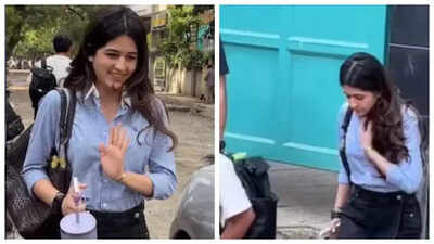 Is Rajesh Khanna’s granddaughter Naomika Saran all set to make her big Bollywood debut? Her visit to Maddock Office sparks speculations |