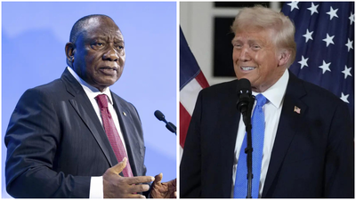 ‘When you run away you are a coward’: South Africa President Ramaphosa slams Afrikaners as Trump grants them US refuge – video
