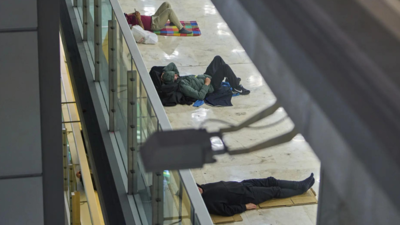 In Spain, homelessness crisis unfolds in Madrid’s airport