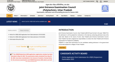 JEECUP 2025 exam dates postponed: New schedule awaited, registration open till May 20