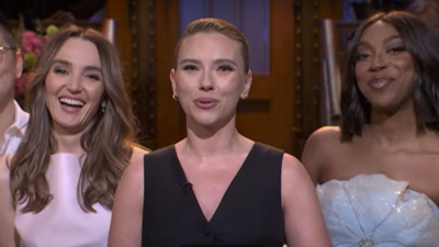 Scarlett Johansson’s SNL50 send-off ends on a high note with ‘piano man’ parody |