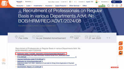 BOB SO result 2025: Candidates shortlisted for interview announced at bankofbaroda.in; download PDF here