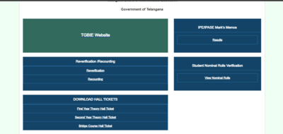 TSBIE Inter Supplementary/ Improvement hall ticket 2025 released: Direct link to download admit cards here