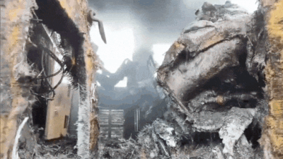 Video | Engine of passenger train catches fire in West Bengal | India News