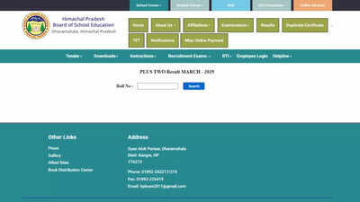 HPBOSE Class 12 revised result 2025 announced at hpbose.org: 88.64% pass; check direct link here