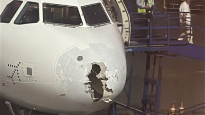 IndiGo Delhi-Srinagar flight encounters turbulence in bad weather; lands safely | India News