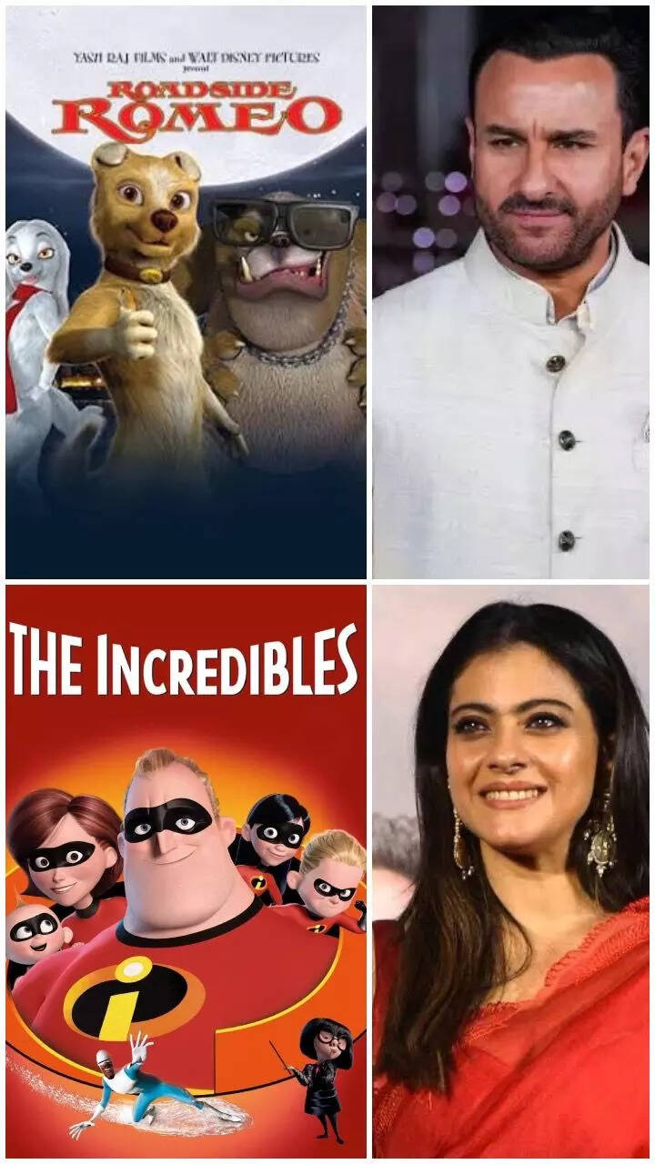 Celebs who have done voiceovers in animated films