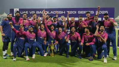 UAE create history in Sharjah, down Bangladesh for first-ever T20I series triumph | Cricket News