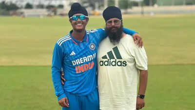 The story of Harvansh Singh: Father drives truck in Canada, Yuvraj Singh-inspired son dons gloves for India U-19 | Cricket News