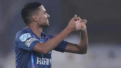 Watch: Akash Singh dedicates wicket to suspended Digvesh Rathi with notebook signature celebration | Cricket News