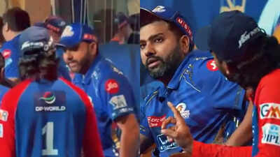 Rohit Sharma and KL Rahul’s intense post-match chat leaves fans guessing – WATCH | Cricket News