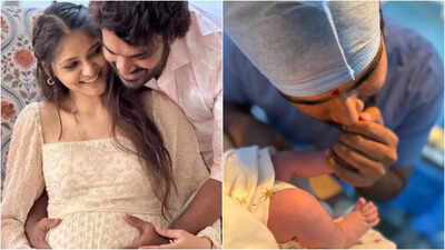 Kiran Abbavaram and Rahasya Gorak welcome baby boy – First pic melts hearts online | Telugu Movie News