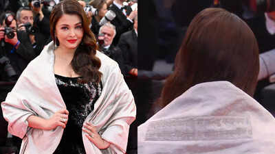 Aishwarya Rai’s Cannes Shawl: “Do your duty, forget the outcome”: Aishwarya Rai’s Cannes shawl featured a powerful message from the Gita |