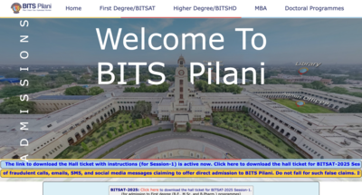 BITSAT 2025 Session 1 admit card released: Exams scheduled from May 26 to 30